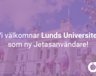 Vi välkomnar Lunds Universitet som ny Jetasanvändare!