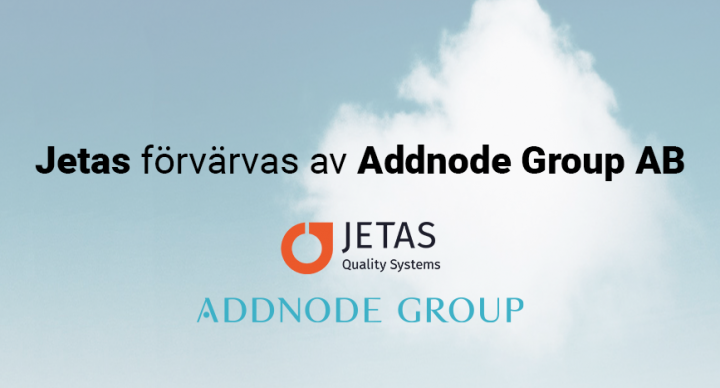 Jetas förvärvas av Addnode Group AB